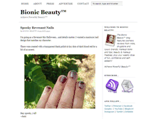 Tablet Screenshot of bionic-beauty.com